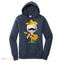 Funny Mexican Golf Ball Sombrero Guitar Cinco De Mayo Women's Hoodie thumb 0