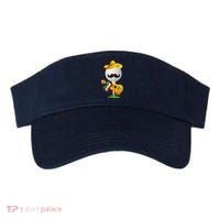 Funny Mexican Golf Ball Sombrero Guitar Cinco De Mayo Visor thumb 0
