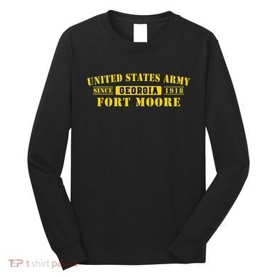 Fort Moore Georgia Ga Ft Moore Basic Combat Training Long Sleeve Shirt