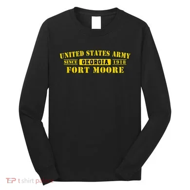 Fort Moore Georgia Ga Ft Moore Basic Combat Training Long Sleeve Shirt