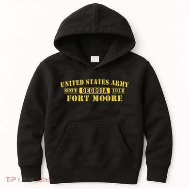 Fort Moore Georgia Ga Ft Moore Basic Combat Training Kids Hoodie