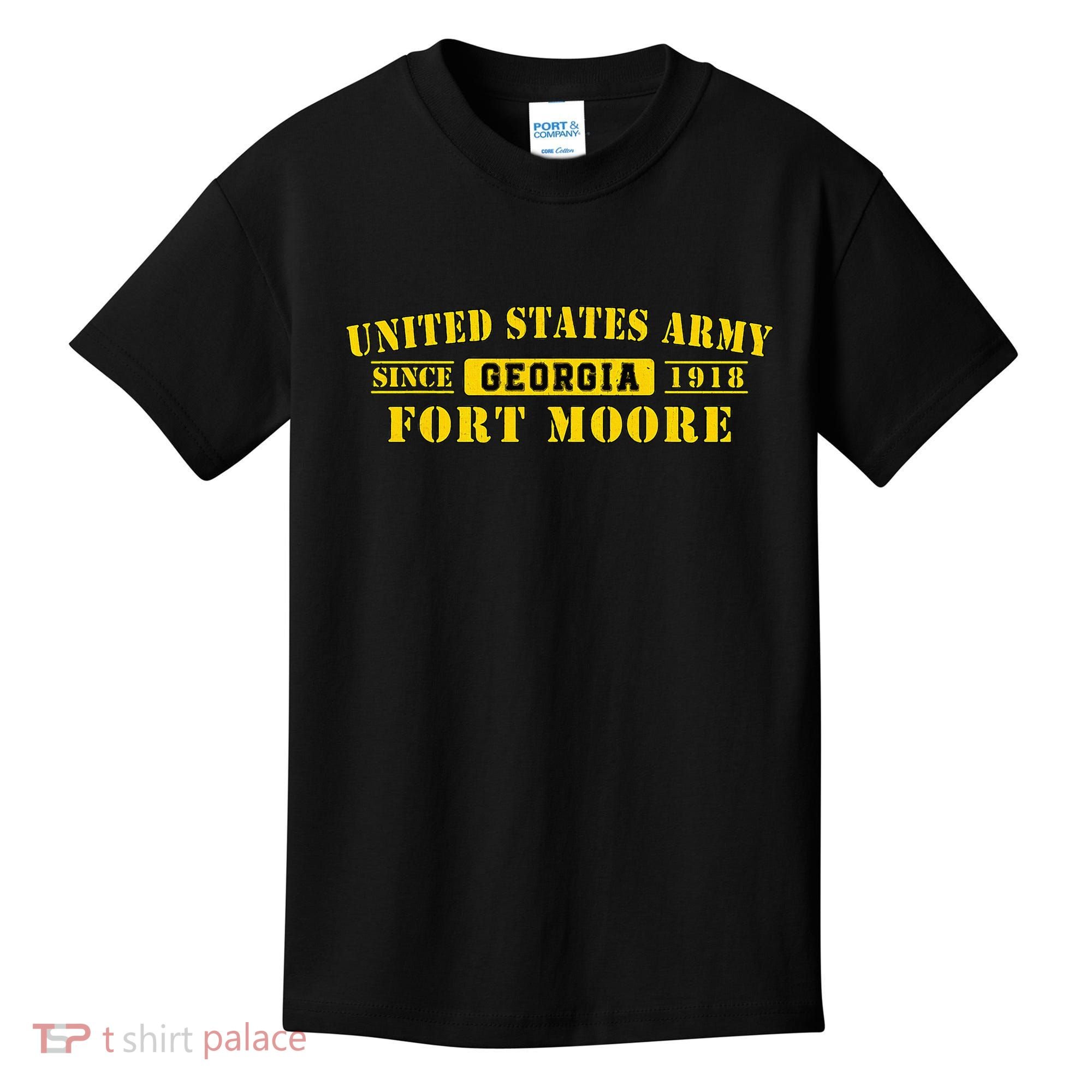 Fort Moore Georgia Ga Ft Moore Basic Combat Training Kids T-Shirt