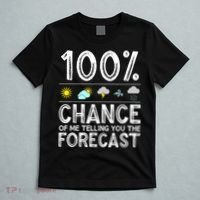 Funny Meteorology Gift For Weather Enthusiasts Cool Weatherman Gift T-Shirt thumb 5