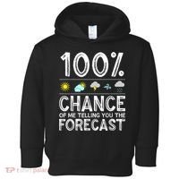 Funny Meteorology Gift For Weather Enthusiasts Cool Weatherman Gift Toddler Hoodie thumb 0