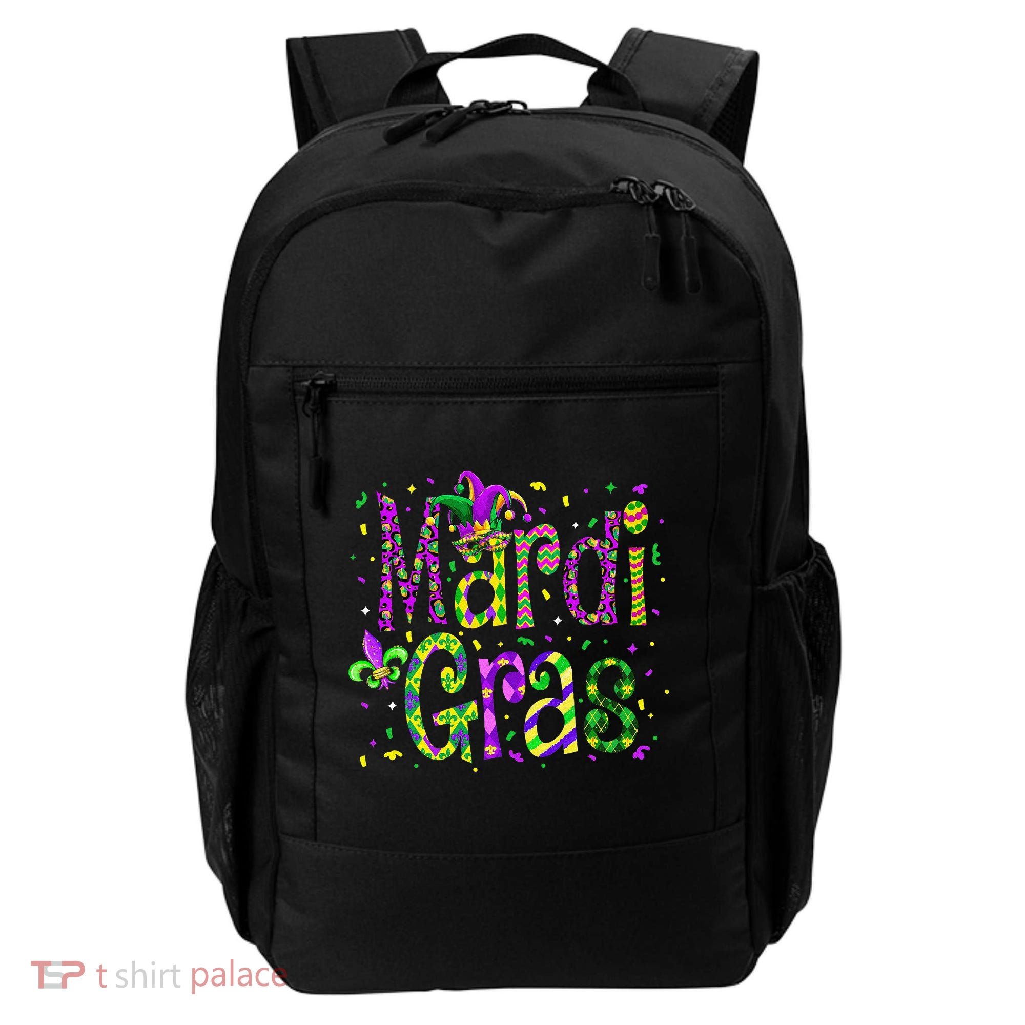 Funny Mardi Gras Parade Jester Hat Backpack