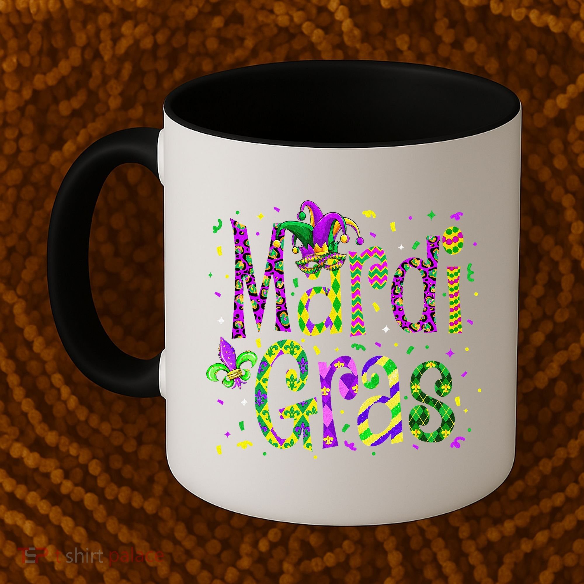 Funny Mardi Gras Parade Jester Hat Coffee Mug