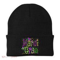 Funny Mardi Gras Parade Jester Hat Beanie thumb 0