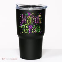 Funny Mardi Gras Parade Jester Hat Tumbler thumb 0