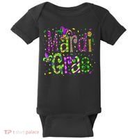 Funny Mardi Gras Parade Jester Hat Baby Bodysuit thumb 0