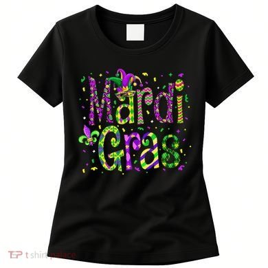 Funny Mardi Gras Parade Jester Hat Women's T-Shirt