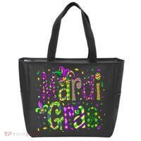 Funny Mardi Gras Parade Jester Hat Tote Bag thumb 0