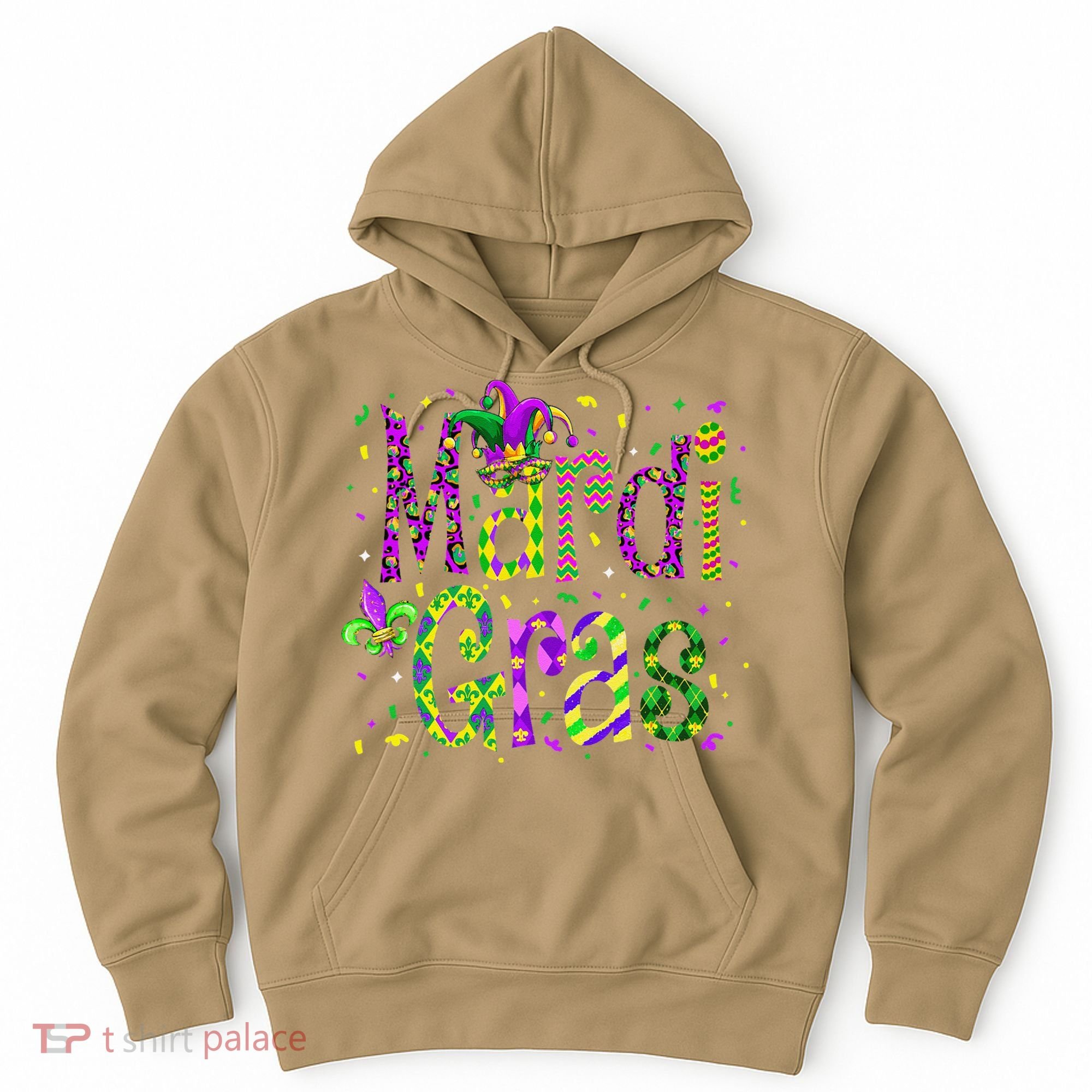 Funny Mardi Gras Parade Jester Hat Hoodie