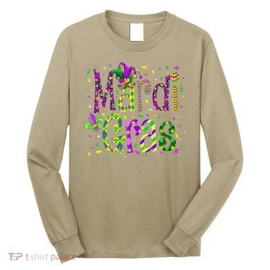 Funny Mardi Gras Parade Jester Hat Long Sleeve Shirt