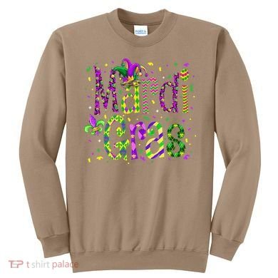 Funny Mardi Gras Parade Jester Hat Sweatshirt
