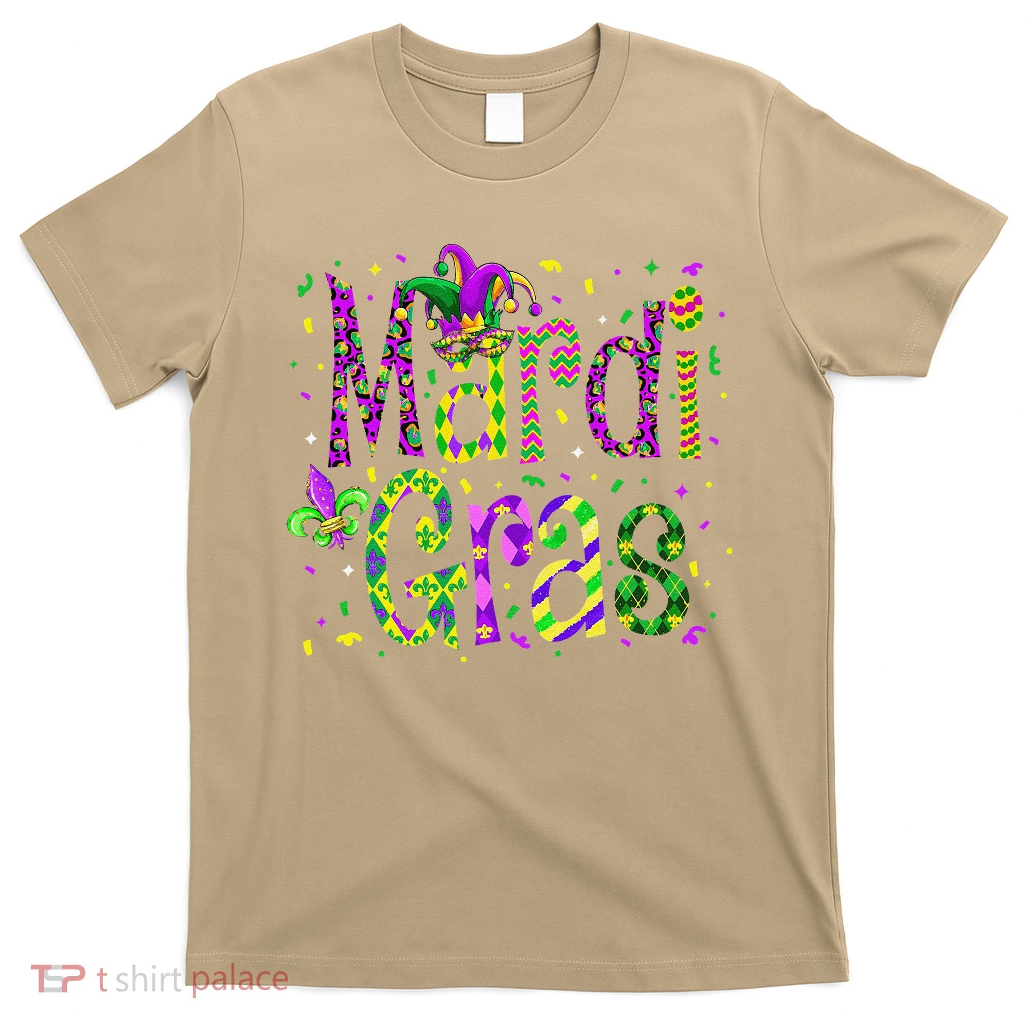 Funny Mardi Gras Parade Jester Hat T-Shirt