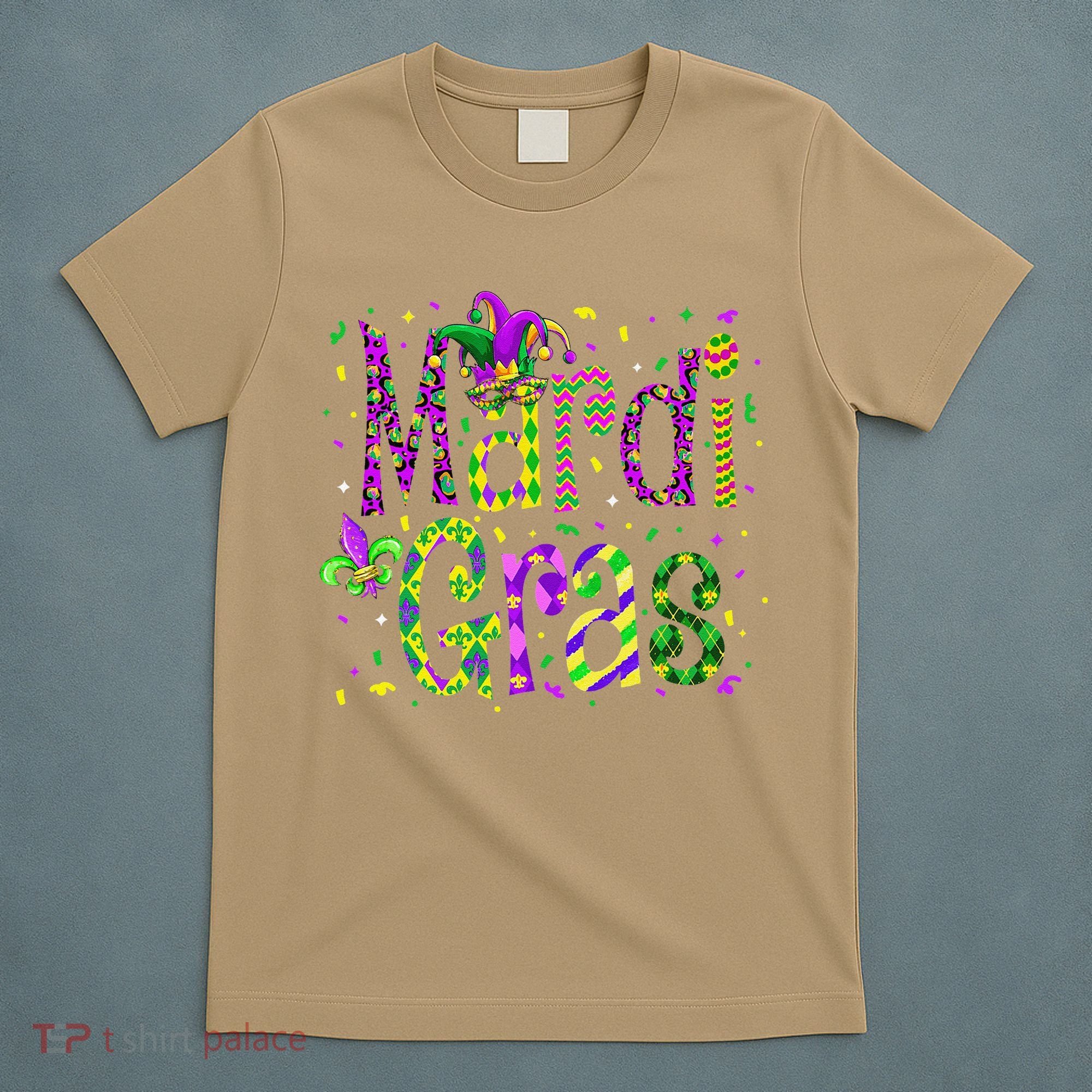 Funny Mardi Gras Parade Jester Hat T-Shirt