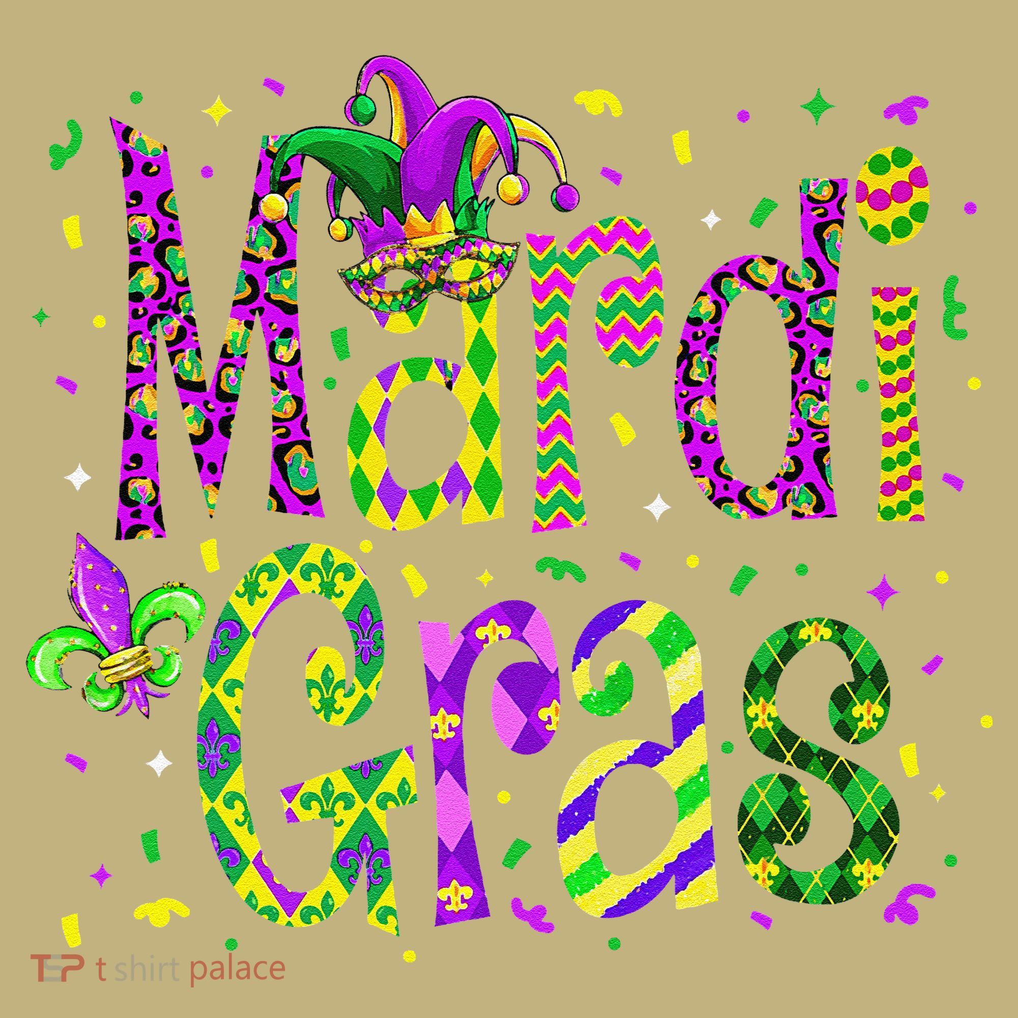 Funny Mardi Gras Parade Jester Hat Kids T-Shirt
