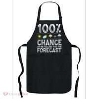 Funny Meteorology Gift Weather Enthusiasts Cool Weatherman (1) Apron thumb 0