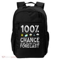Funny Meteorology Gift Weather Enthusiasts Cool Weatherman (1) Backpack thumb 0