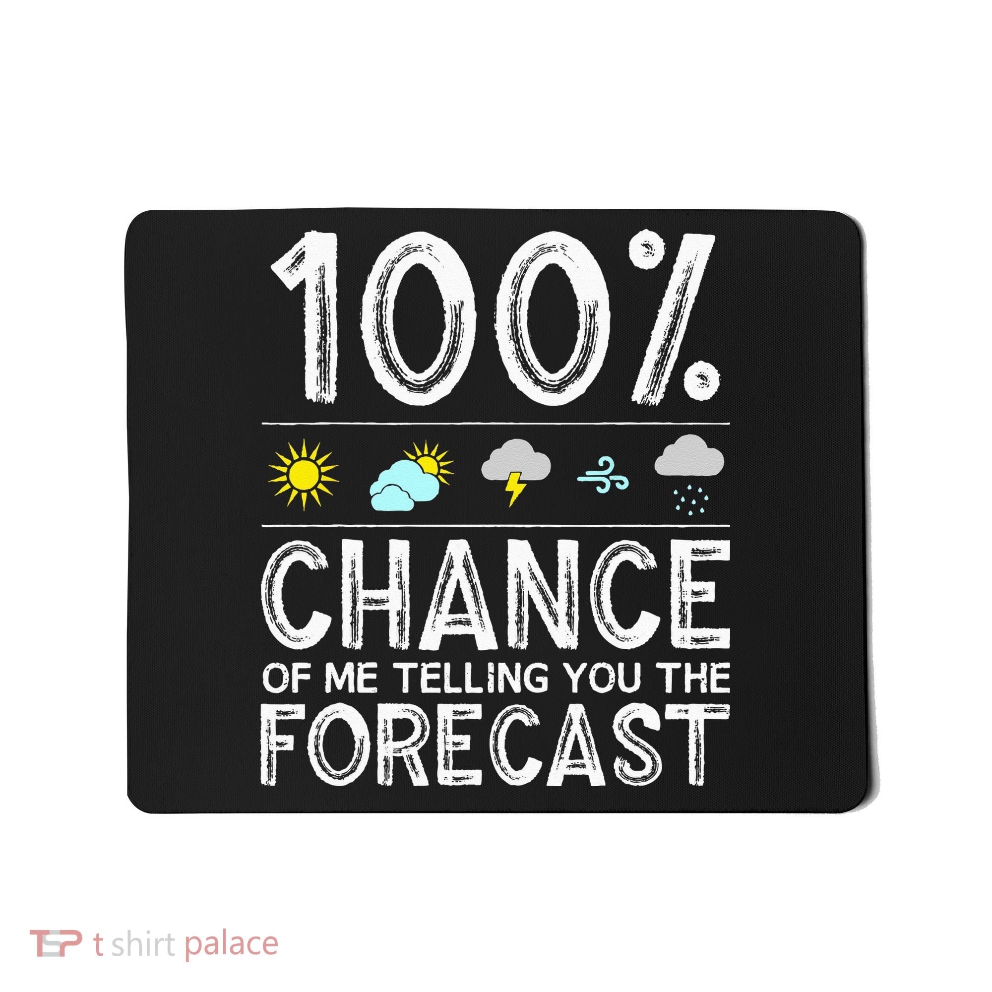 Funny Meteorology Gift Weather Enthusiasts Cool Weatherman (1) Mousepad
