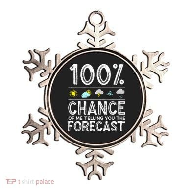 Funny Meteorology Gift Weather Enthusiasts Cool Weatherman (1) Ornament