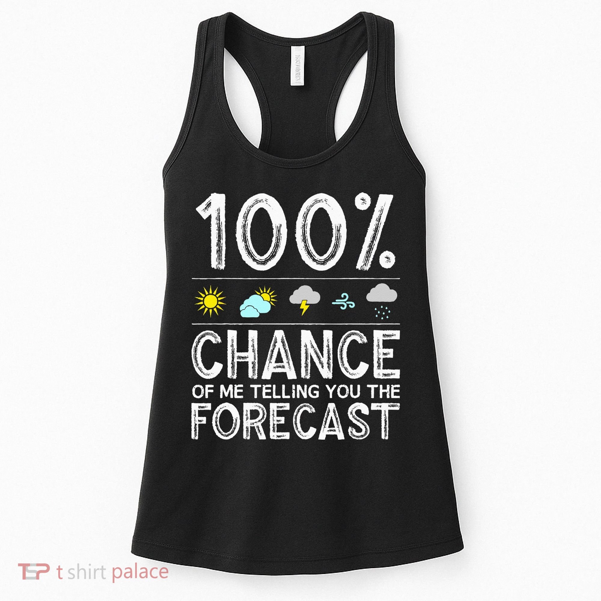 Funny Meteorology Gift Weather Enthusiasts Cool Weatherman (1) Women's Tank Top