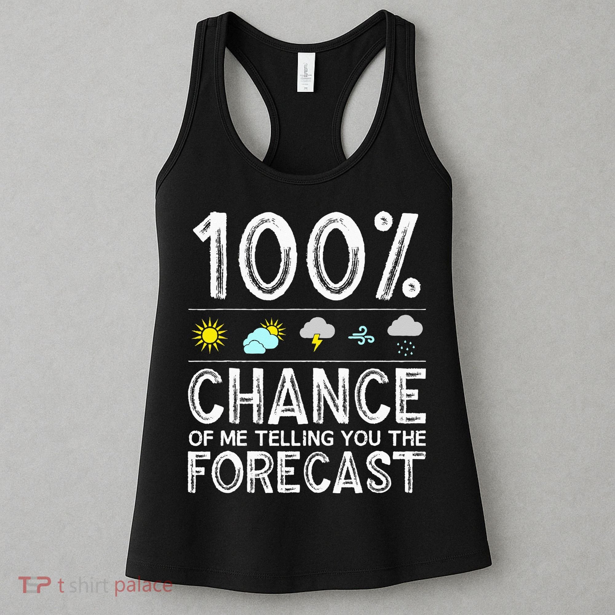 Funny Meteorology Gift Weather Enthusiasts Cool Weatherman (1) Women's Tank Top