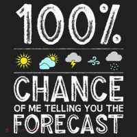 Funny Meteorology Gift Weather Enthusiasts Cool Weatherman (1) Hat thumb 2