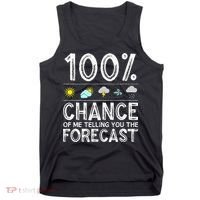 Funny Meteorology Gift Weather Enthusiasts Cool Weatherman (1) Tank Top thumb 0