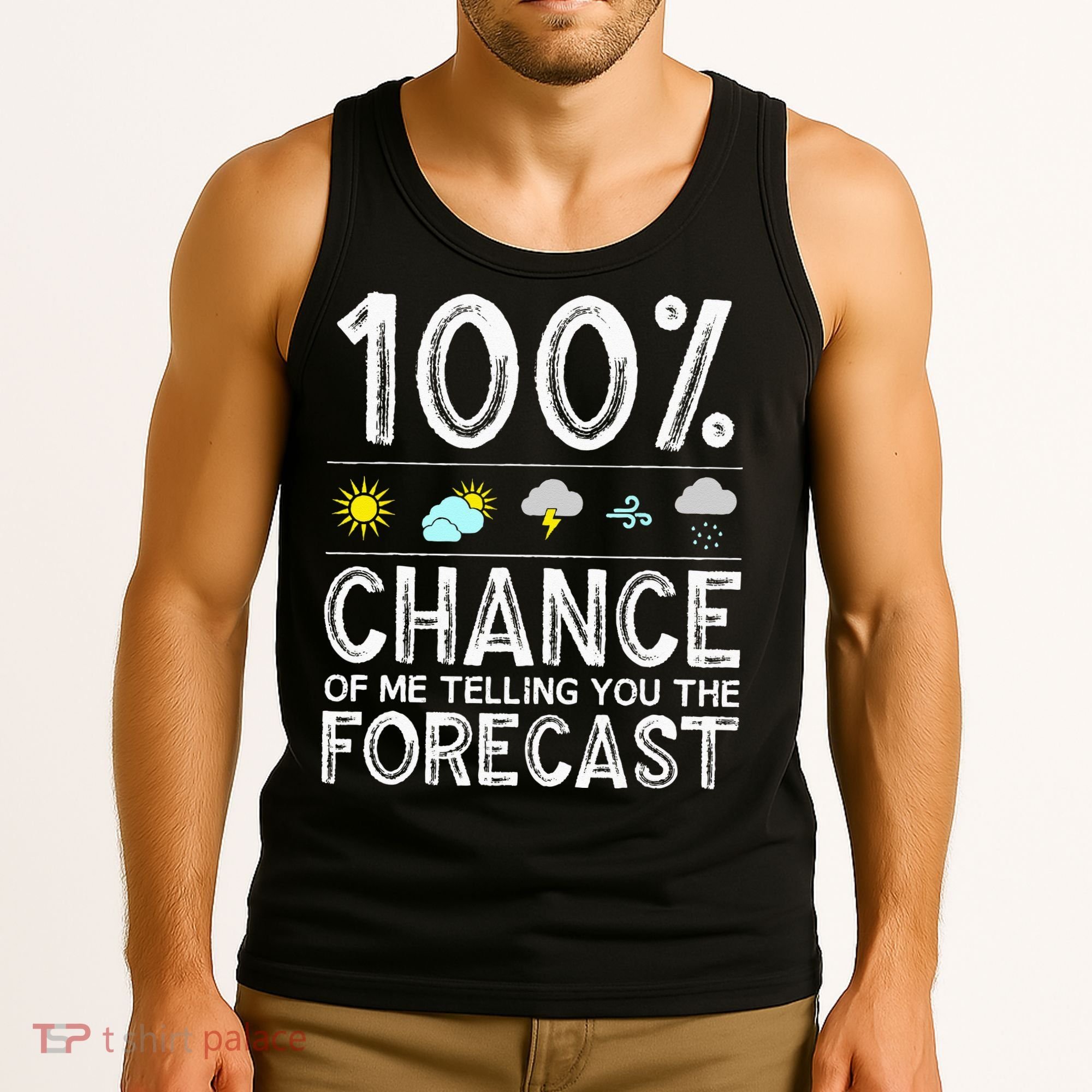 Funny Meteorology Gift Weather Enthusiasts Cool Weatherman (1) Tank Top