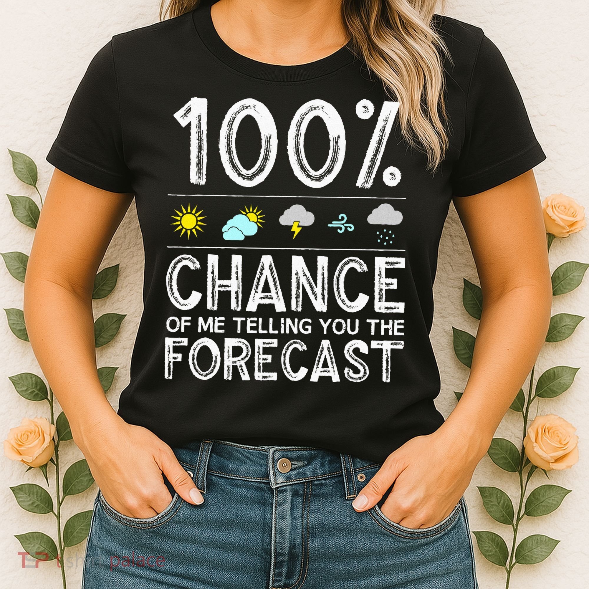 Funny Meteorology Gift Weather Enthusiasts Cool Weatherman (1) Women's T-Shirt