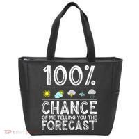 Funny Meteorology Gift Weather Enthusiasts Cool Weatherman (1) Tote Bag thumb 0
