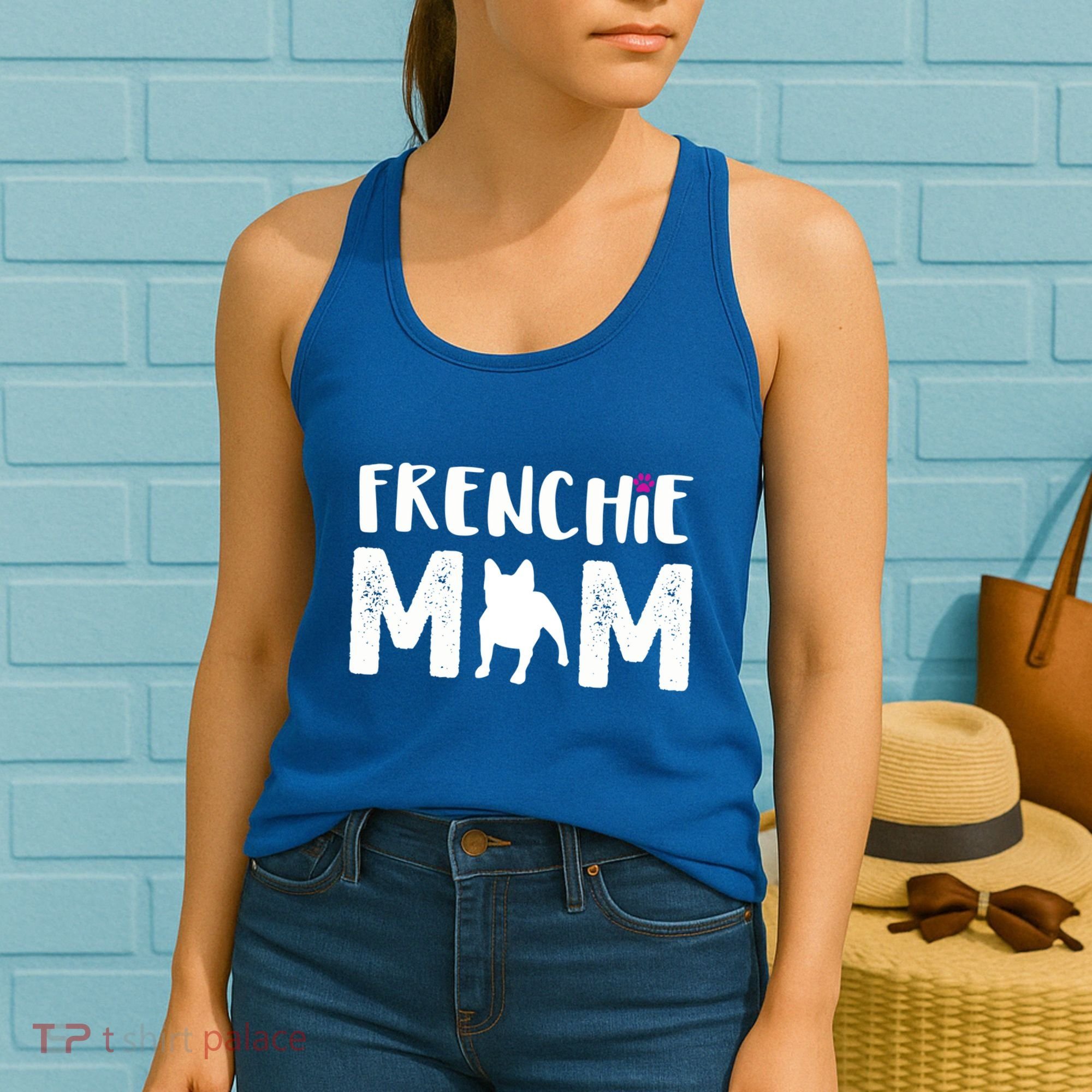 Frenchie Mom Gift French Bulldog Gift Women's Tank Top