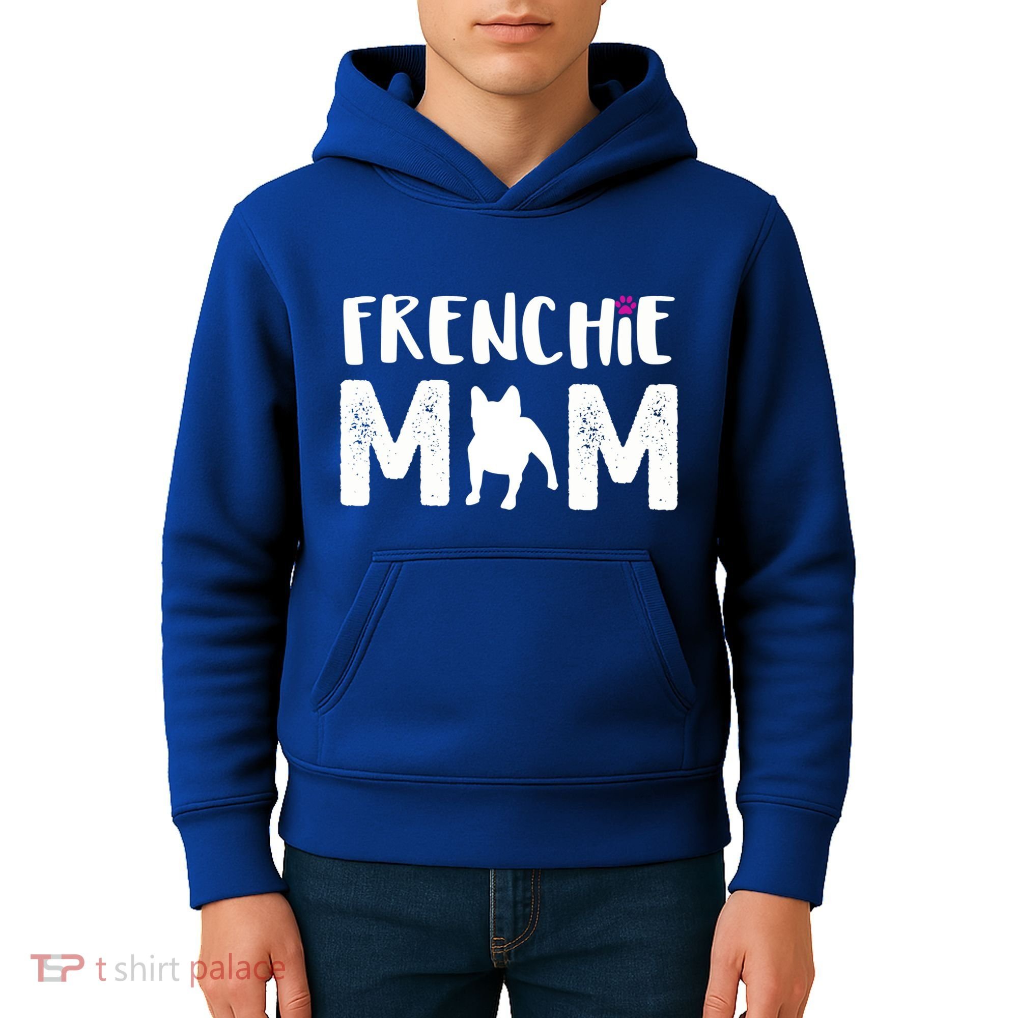 Frenchie Mom Gift French Bulldog Gift Kids Hoodie