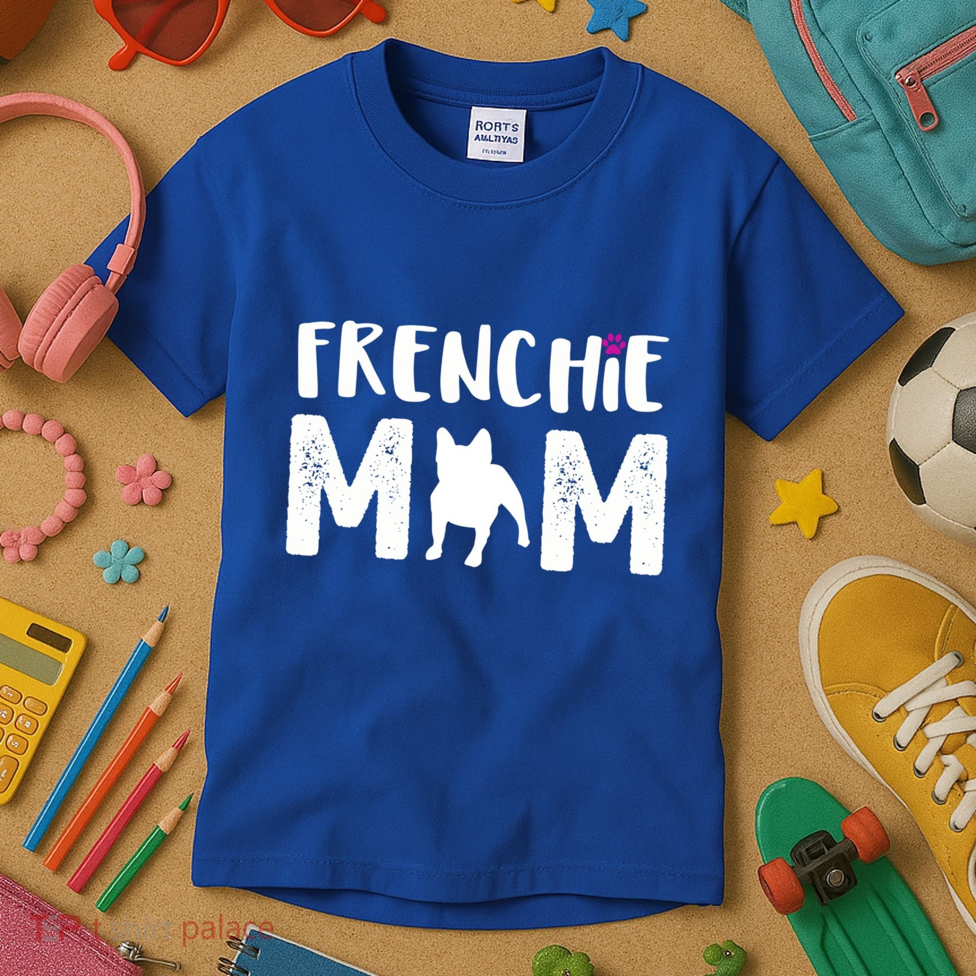 Frenchie Mom Gift French Bulldog Gift Kids T-Shirt