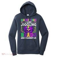 Funny Mardi Gras I Like Jiggling Beads And I Cannot Lie Women's Hoodie thumb 0