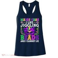 Funny Mardi Gras I Like Jiggling Beads And I Cannot Lie Women's Tank Top thumb 0