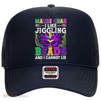 Funny Mardi Gras I Like Jiggling Beads And I Cannot Lie Hat thumb 0