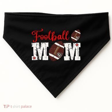 Football Mom Gift USA-Made Doggie Bandana