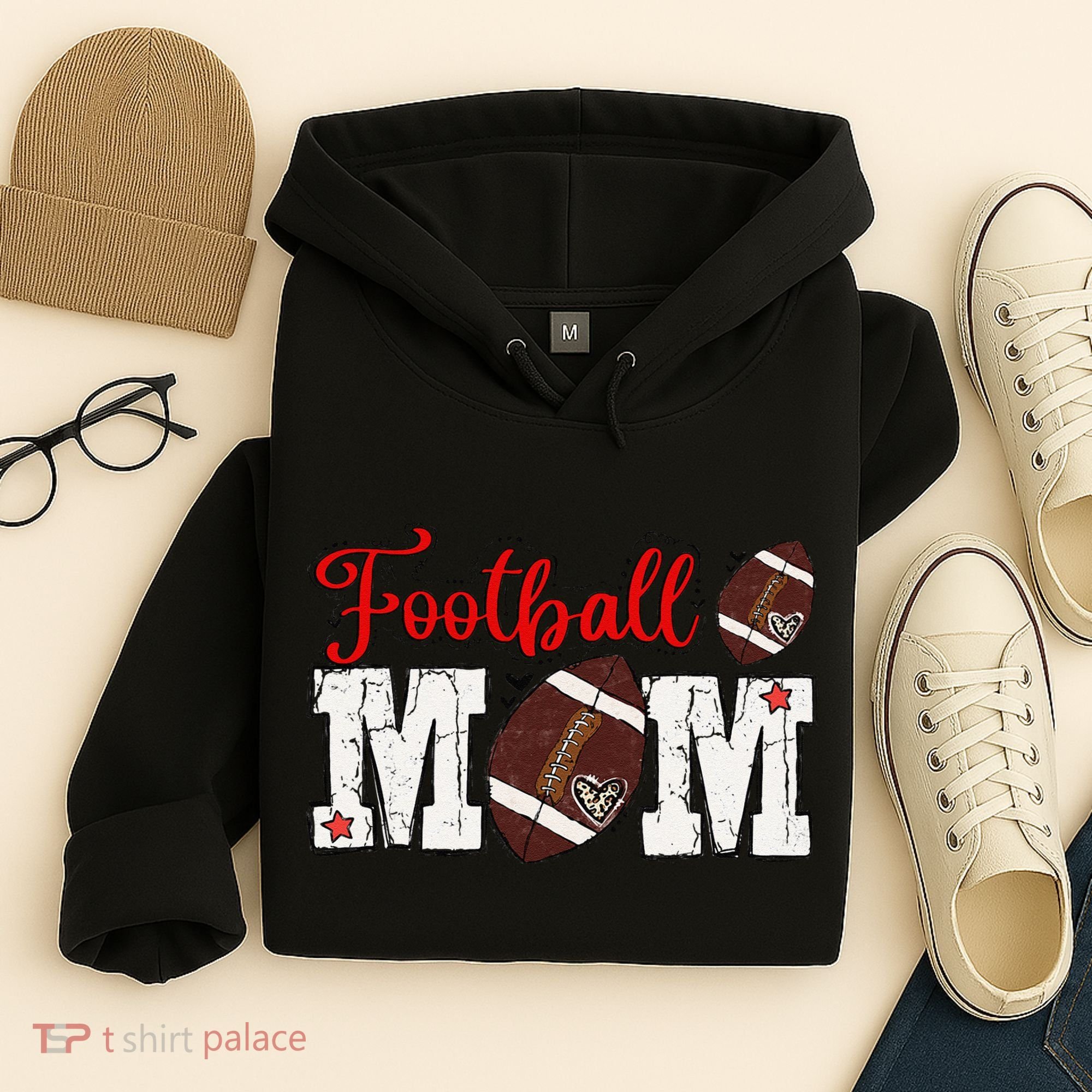 Football Mom Gift Hoodie