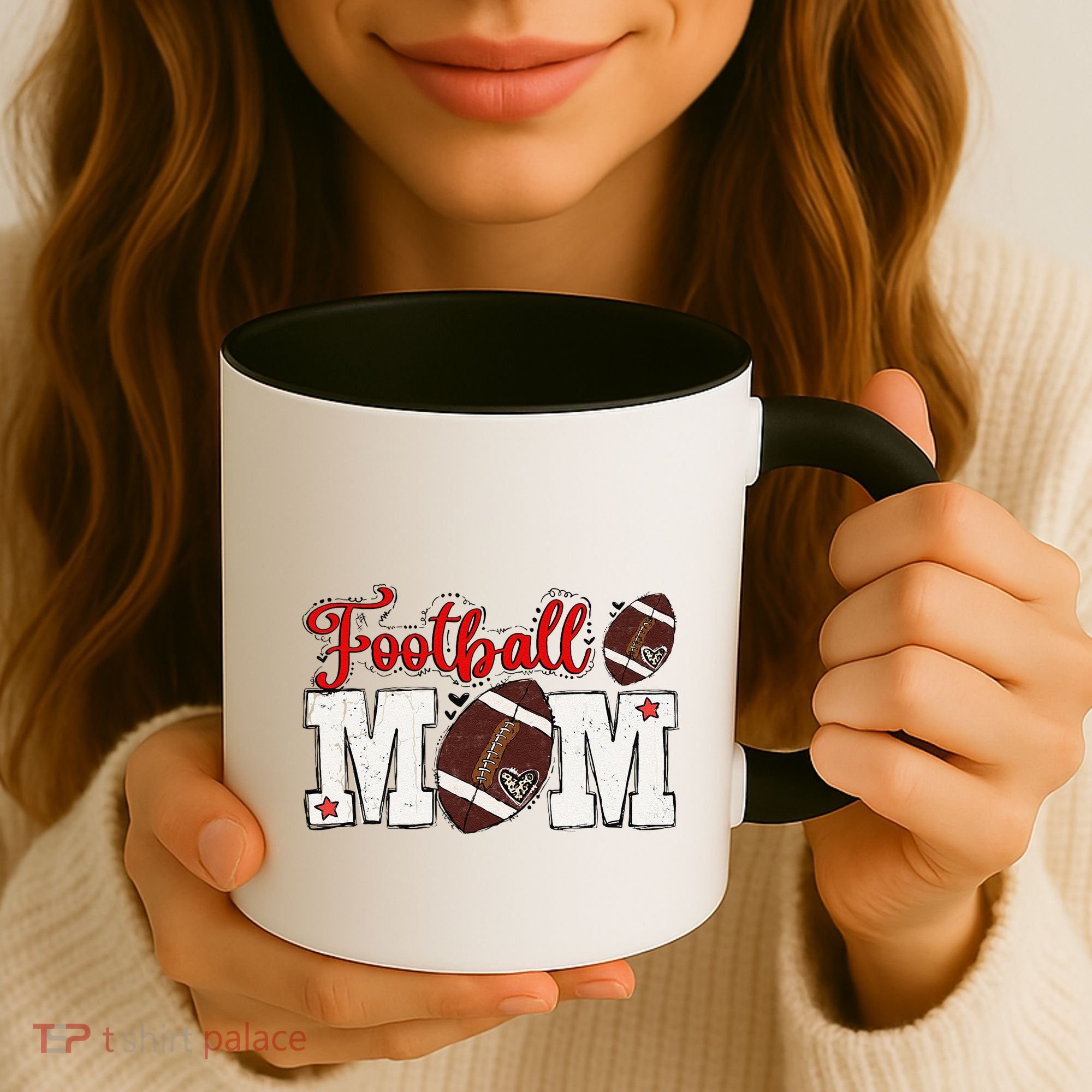 Football Mom Gift Coffee Mug