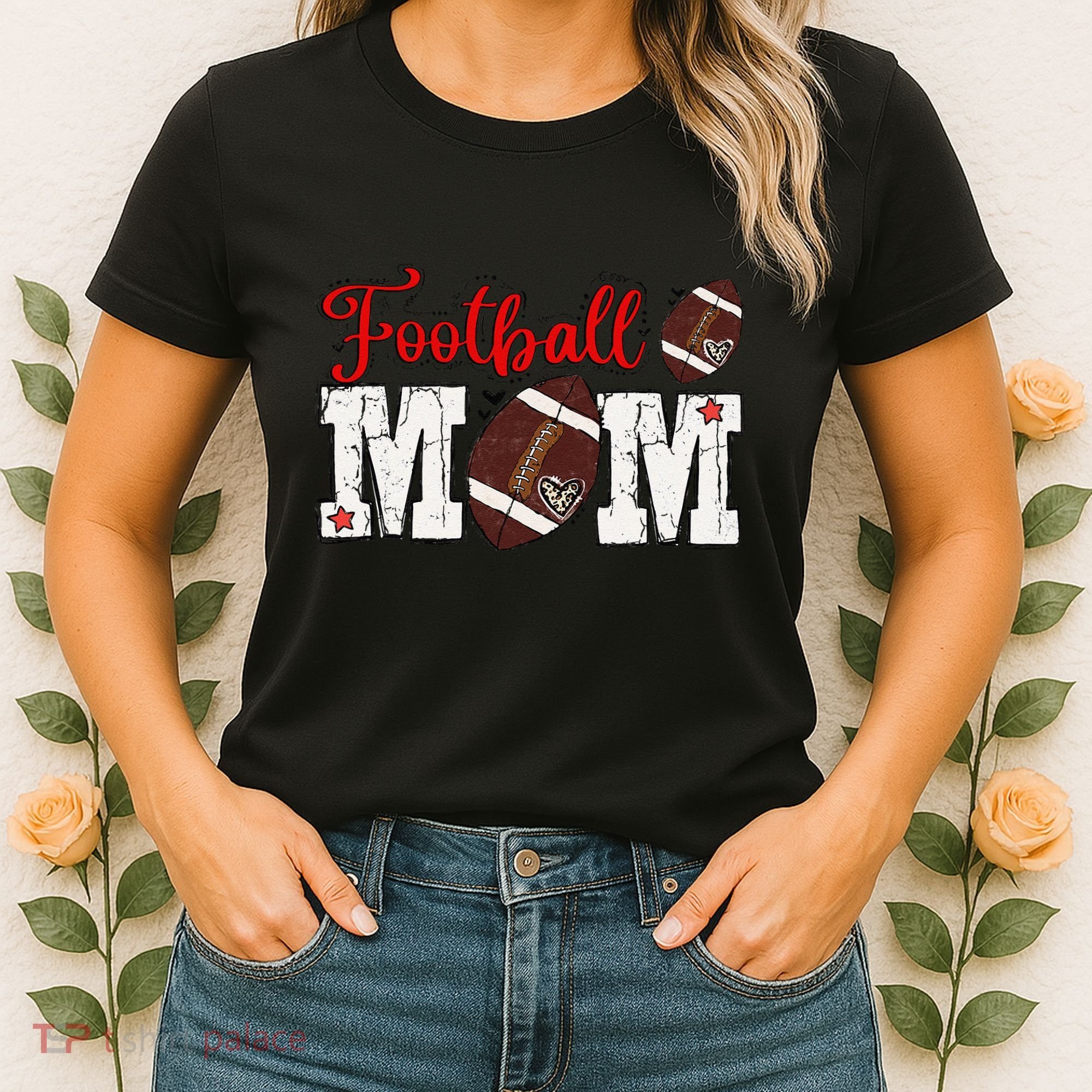 Football Mom Gift Women's T-Shirt
