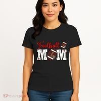 Football Mom Gift Women's T-Shirt thumb 4
