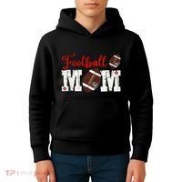 Football Mom Gift Kids Hoodie thumb 4