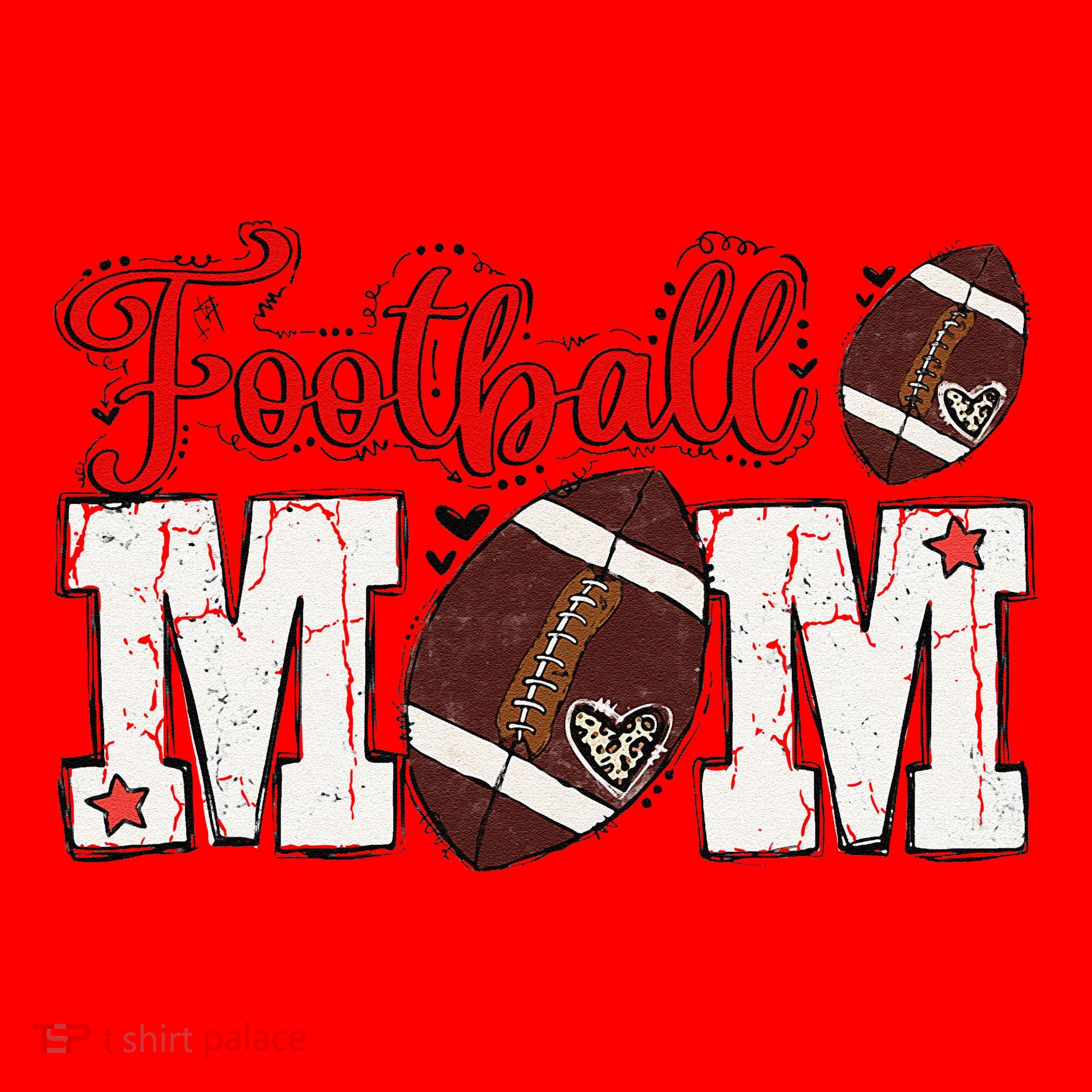 Football Mom Gift Santa Hat