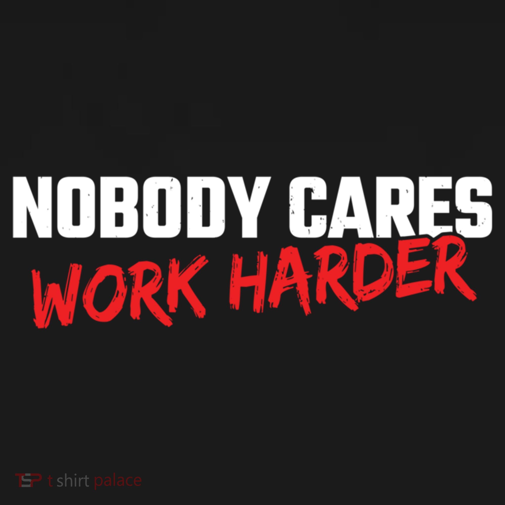 Fitness Motivation Gym Workout Nobody Cares Work Harder Gift Ornament