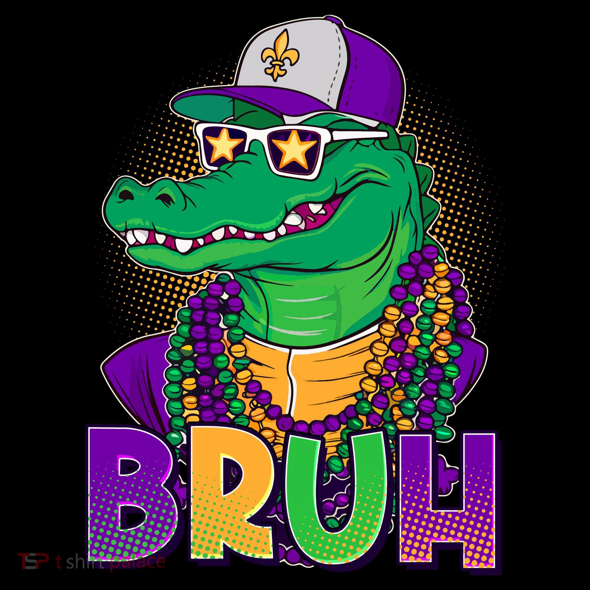 Funny Mardi Gras Bruh Alligator Coffee Mug