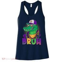 Funny Mardi Gras Bruh Alligator Women's Tank Top thumb 0