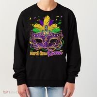 Festive Mardi Gras Queen Women's Sweatshirt thumb 0