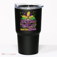 Festive Mardi Gras Queen Tumbler thumb 0